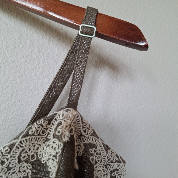 Anthropologie Moulinette Soeurs Mini Dress. Lace detailing. Womens size 4 - Picture 8 of 11